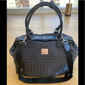 Diane Von Forstenberg DVF black carry-on/ luggage